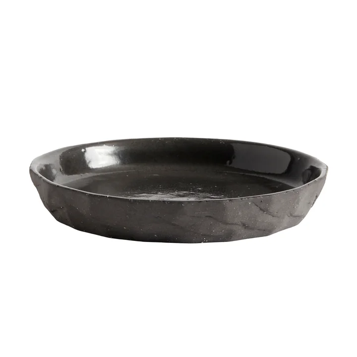 Dessert Assiette, 2 pcs., Ø 16 cm, stone de Muubs