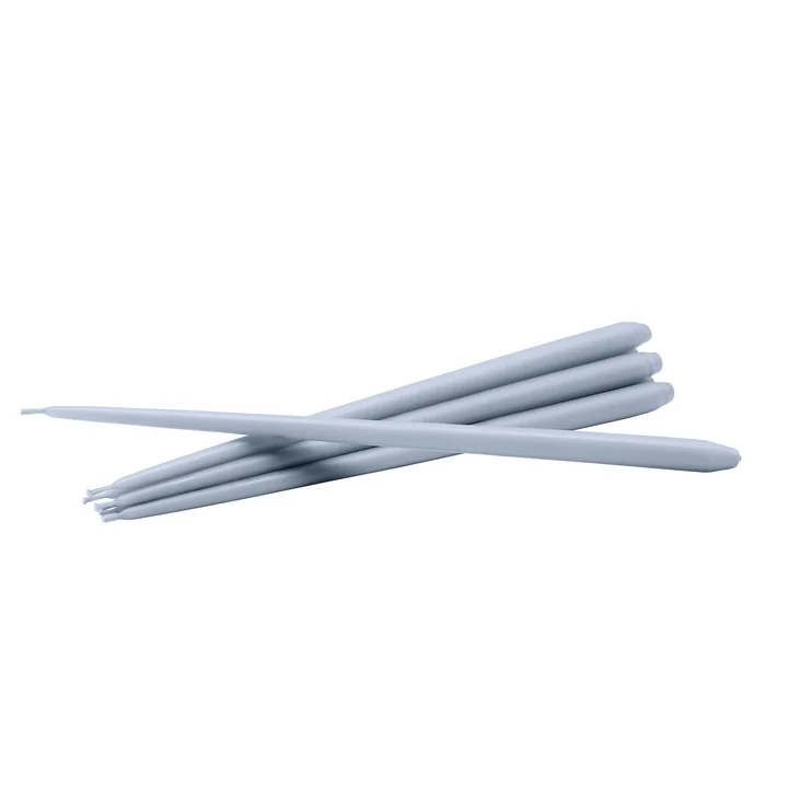 Bougies by Ester & Erik (set de 6), sky blue de Stoff Nagel