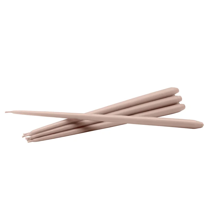 Bougies by Ester & Erik (set de 6), beige de Stoff Nagel