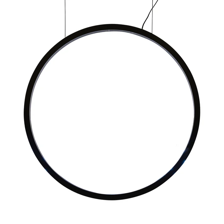 Suspension LED O Outdoor Ø 90 cm, noire d' Artemide