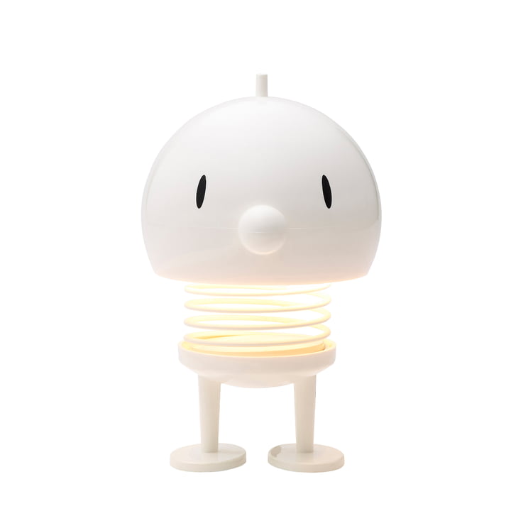 Bumble Lampe de table, Large, blanc de Hoptimist