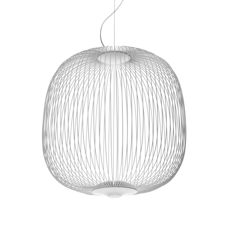 Foscarini - Spokes MyLight Suspension LED 2, grande / blanche