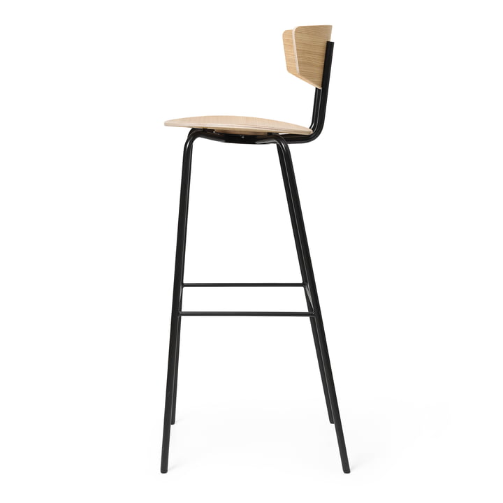 Herman Tabouret de bar H 76, white oiled oak de ferm Living