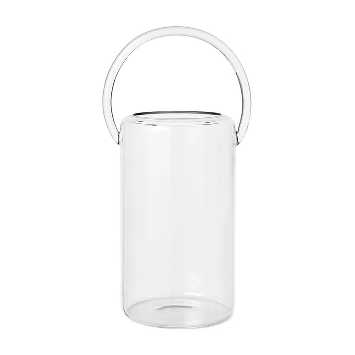 Luce lanterne en verre de Ferm Living dans la version claire