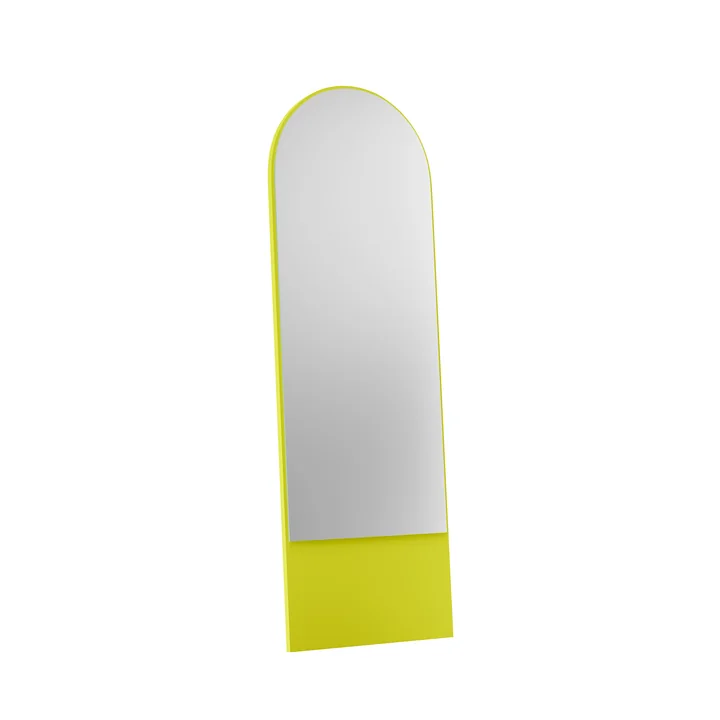 Friedrich 21 Miroir de OUT Objekte unserer Tage dans la version 59 x 185 cm, jaune soufre