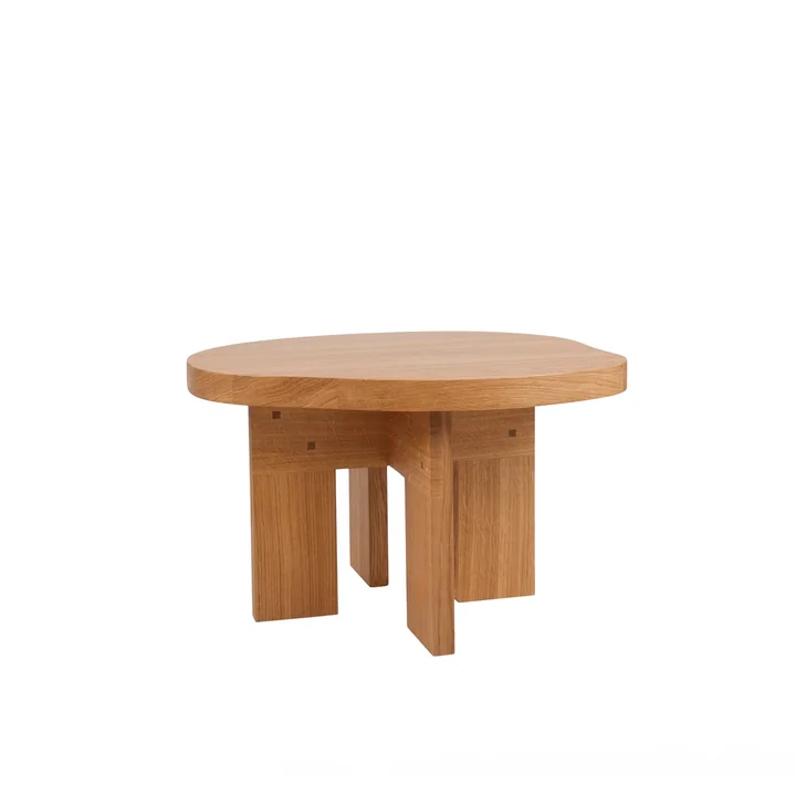 Farmhouse Table d'appoint de Frama dans la finition chêne huilé