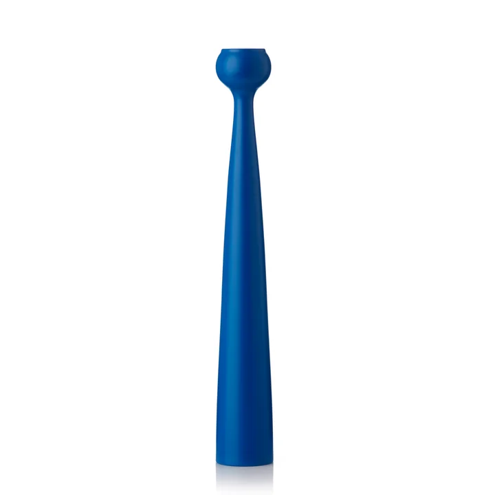 Blossom Bougeoir, Tulipe / cobalt blue de applicata
