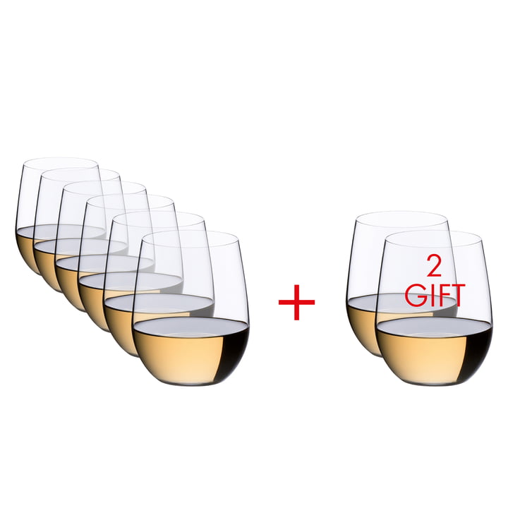 O Wine Verres à vin de Riedel en version Viognier / Chardonnay