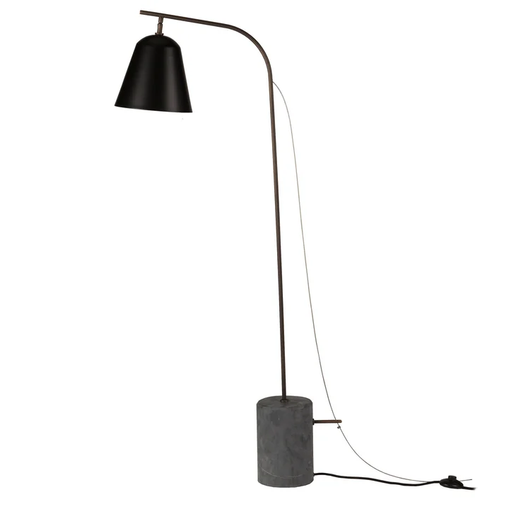 Line One Lampadaire de Norr11 en noir