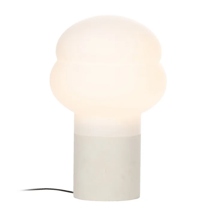 Lampadaire Kumo haut de Pulpo en blanc
