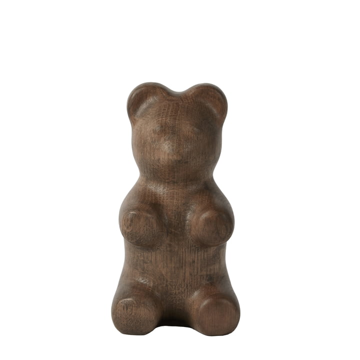 Gummy Bear Figurine en bois, small, chêne teinté de boyhood