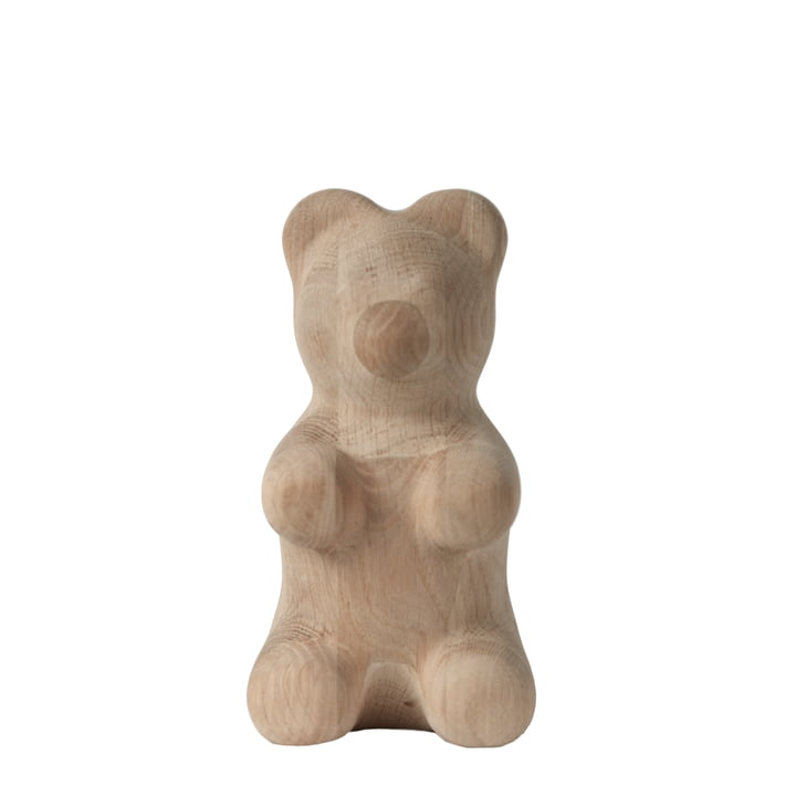 Gummy Bear Figurine en bois, small, chêne naturel de boyhood