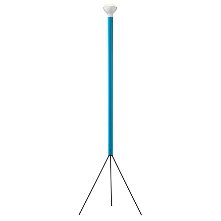 Luminator Lampadaire H 189 cm, bleu clair de Flos