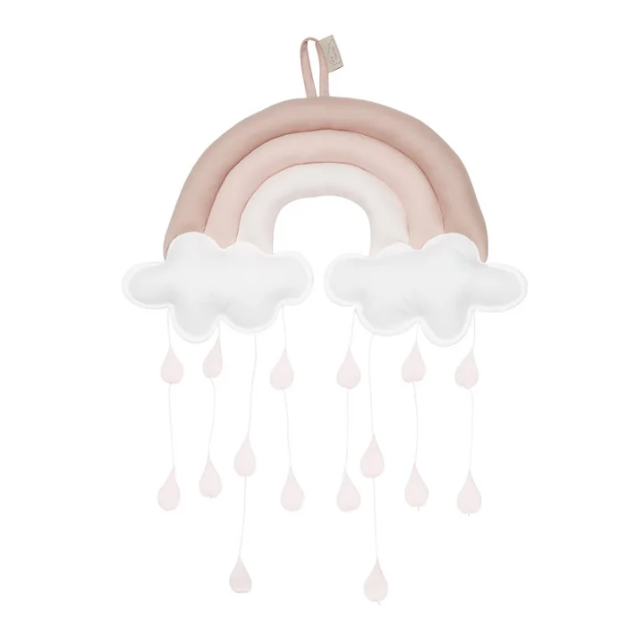 Mobile arc-en-ciel, dusty rose de Cam Cam Copenhagen