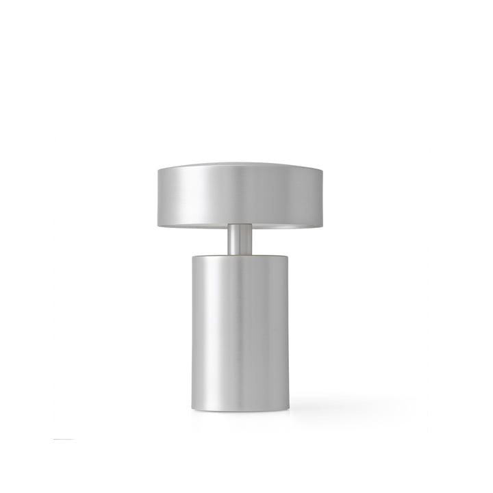 Column Lampe à accu, Ø 10 cm, aluminium de Audo