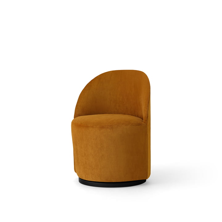 Tearoom Side Chair, articulation rotative, marron ( champion 041) de Audo