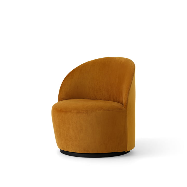 Tearoom Lounge Chair, articulation rotative, marron ( champion 041) de Audo