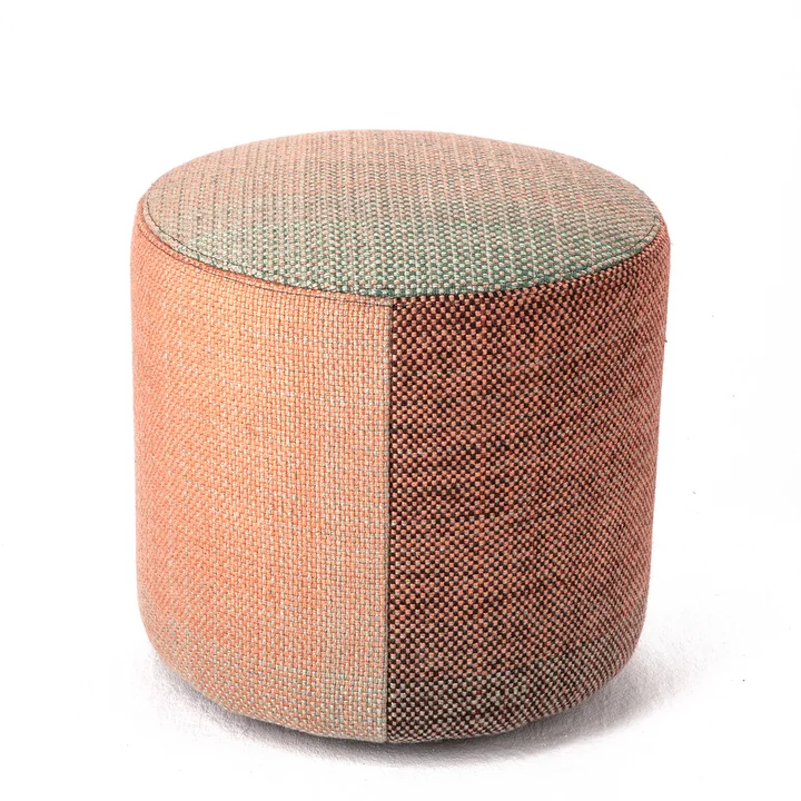 Shade 3A Outdoor -Pouf, Ø 40 X 39 cm, multicolore de nanimarquina