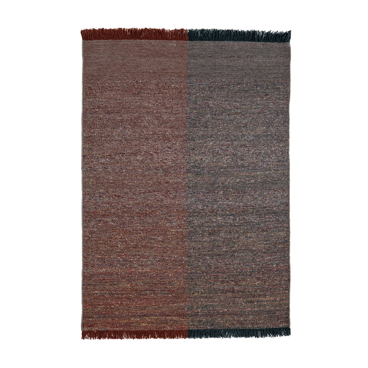 Re-rug 1 tapis en laine Dhurrie, 240 x 170 cm, coloré de Nanimarquina