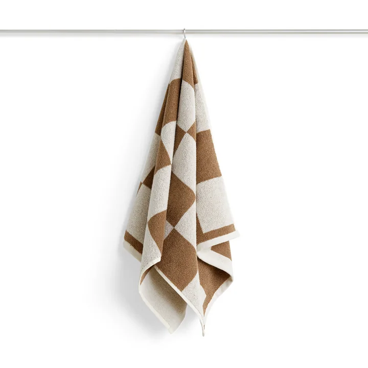 Check Serviette, 50 x 100 cm, cappuccino de HAY