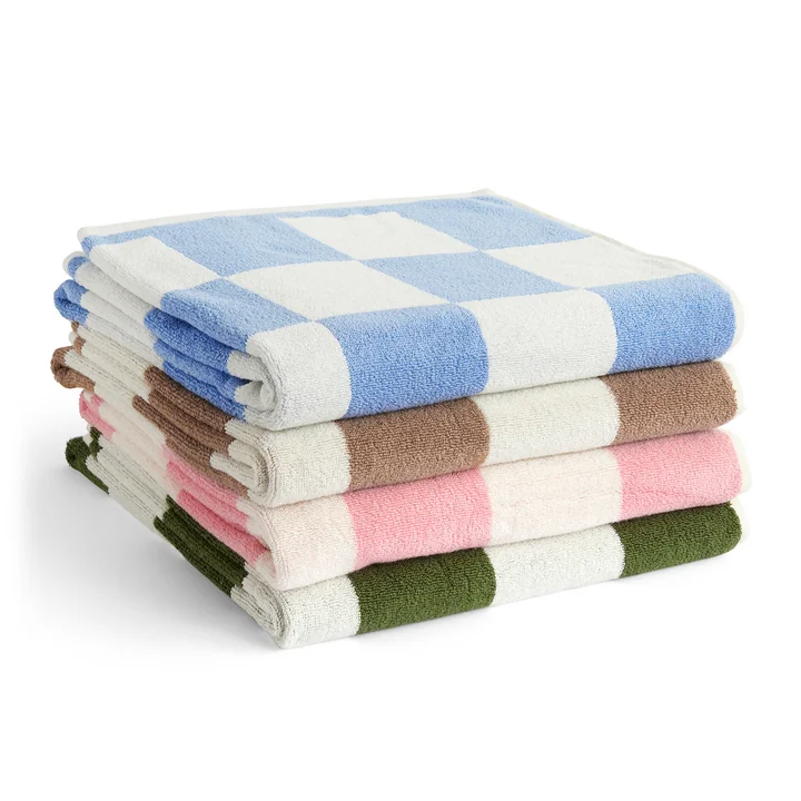 Check Drap de bain, 70 x 136 cm de HAY