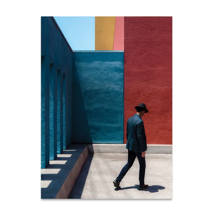 Primary Spaces Poster, 50 x 70 cm de Paper Collective