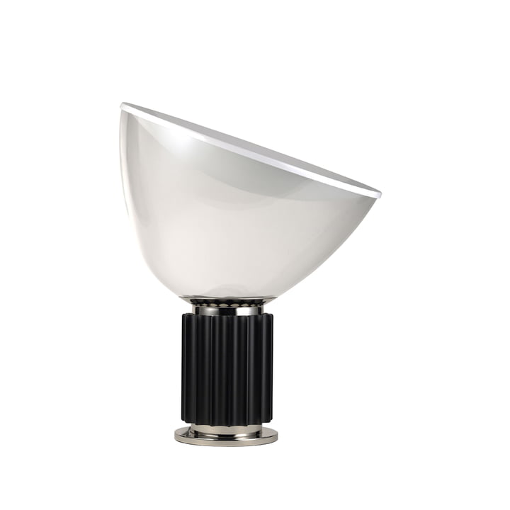 La lampe de table Taccia small LED en noir de Flos