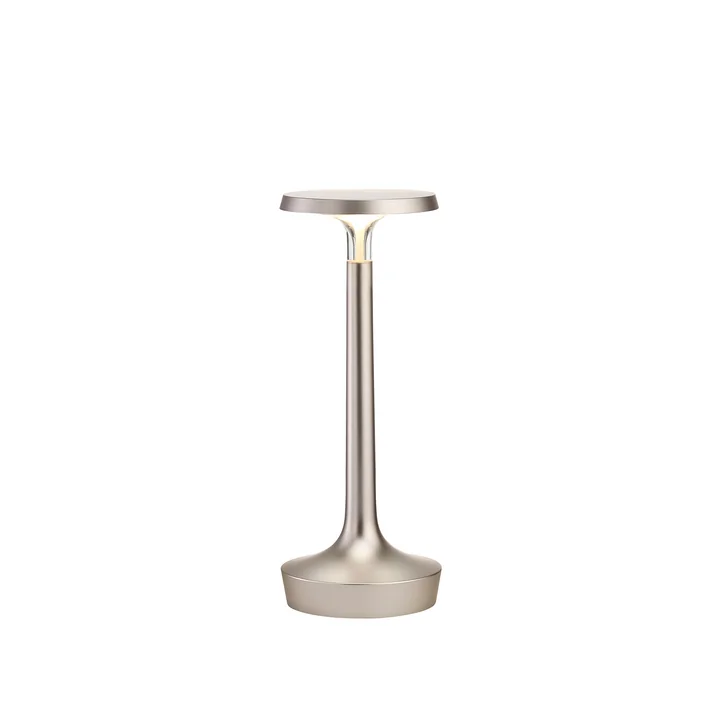 Flos - Bon jour Unplugged lampe de table, chrome mat