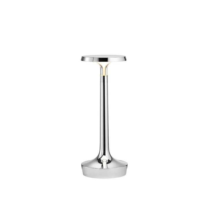 Flos - Bon jour Unplugged lampe de table, chrome