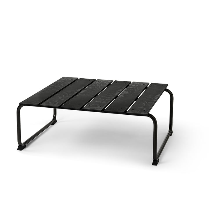 Ocean Lounge Table, 70 x 70 cm, noir de Mater