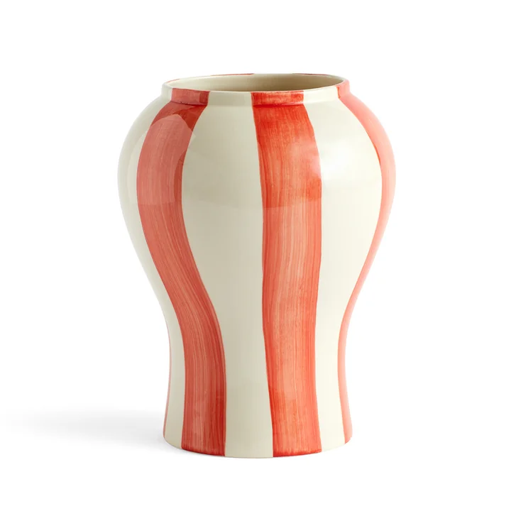 Sobremesa Vase S, rouge de HAY