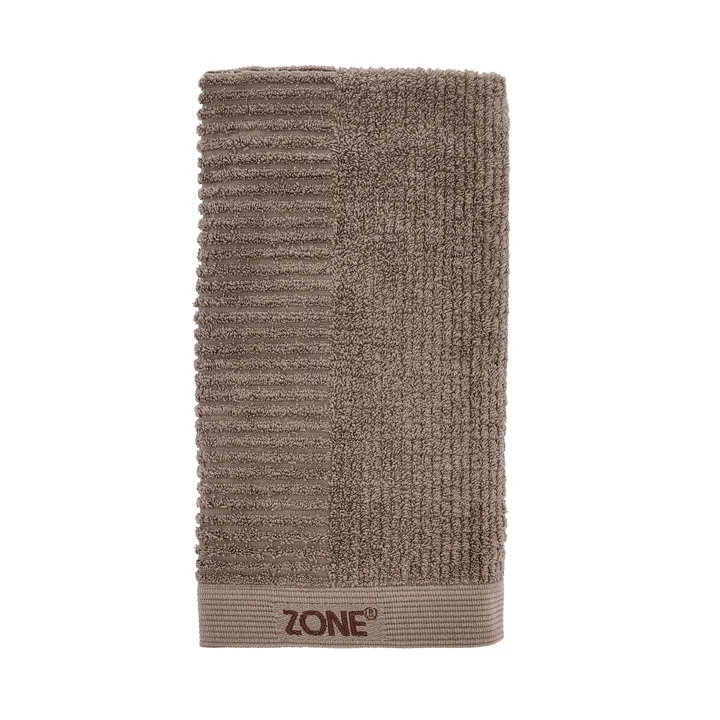 Classic Serviette de bain, 100 x 50 cm, taupe de Zone Denmark