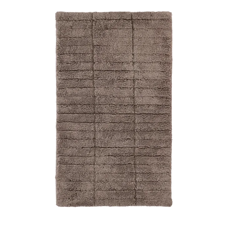 Soft Tiles Tapis de salle de bain, 80 x 50 cm, taupe de Zone Denmark