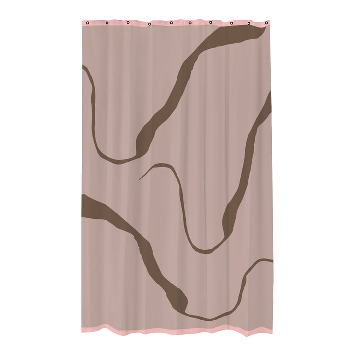 Process Rideau de douche de Mette Ditmer dans la couleur brune