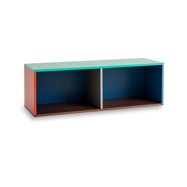 Colour Cabinet M, 120 x 39 cm, multicolore de Hay