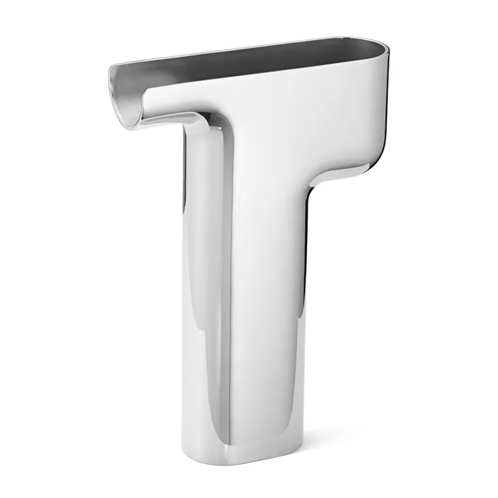 Nendo Vase, L, acier inoxydable de Georg Jensen