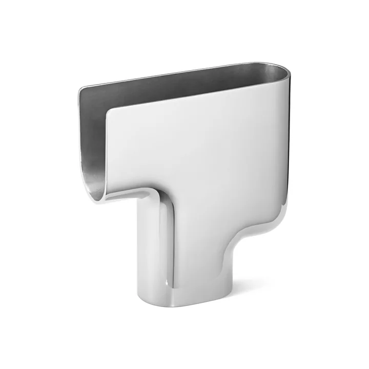 Nendo Vase, M, acier inoxydable de Georg Jensen