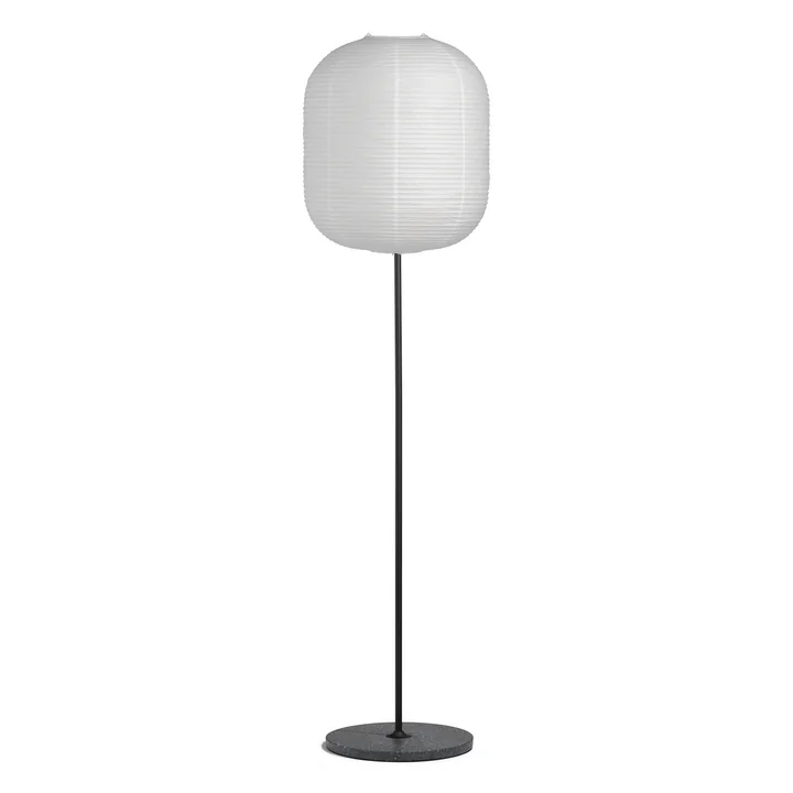 Common Lampadaire Base, Terrazzo Socle, noir de HAY