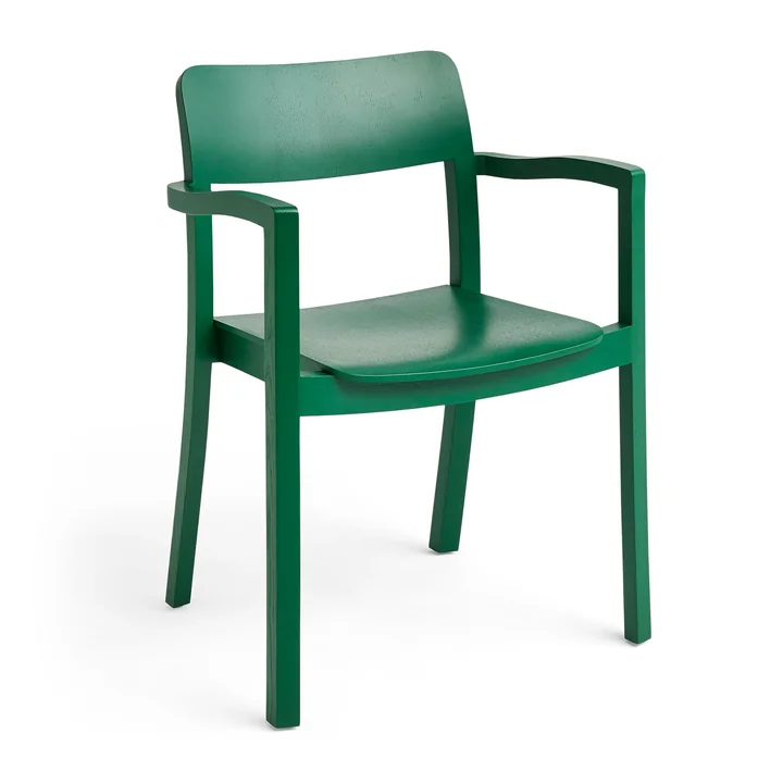 Pastis Chaise avec accoudoirs, pine green de HAY