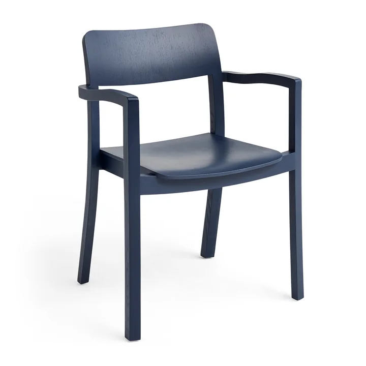 Pastis Chaise avec accoudoirs, steel blue de HAY