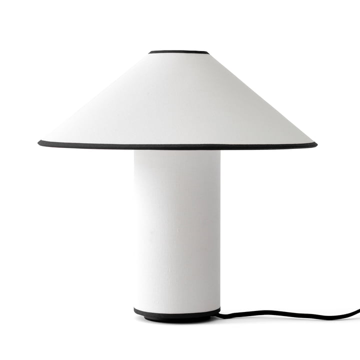 Colette ATD6 Lampe de table, noir / blanc de & Tradition