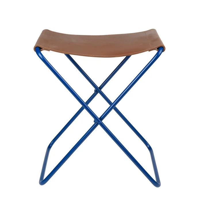 Nola Tabouret pliant, intense blue de Broste Copenhagen