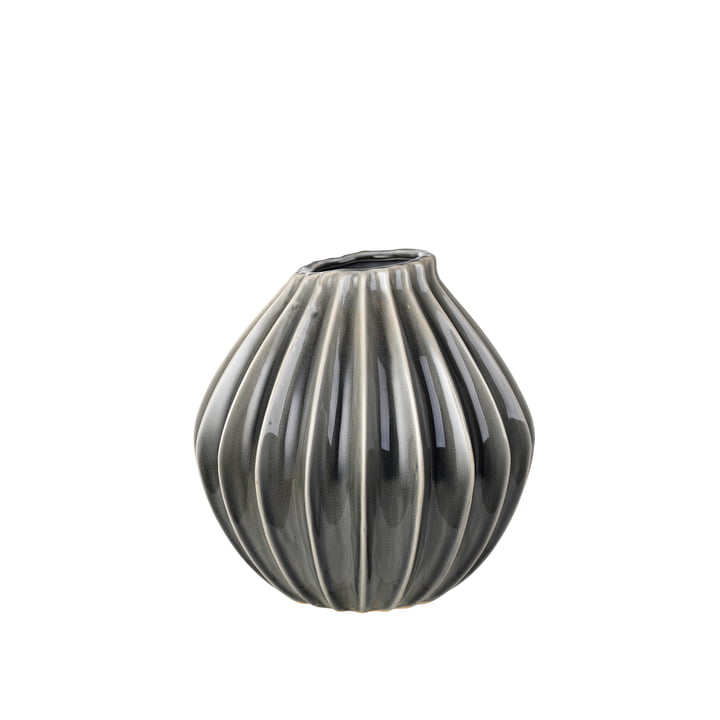 Wide Vase, Ø 25 x H 25 cm, smoked pearl de Broste Copenhagen