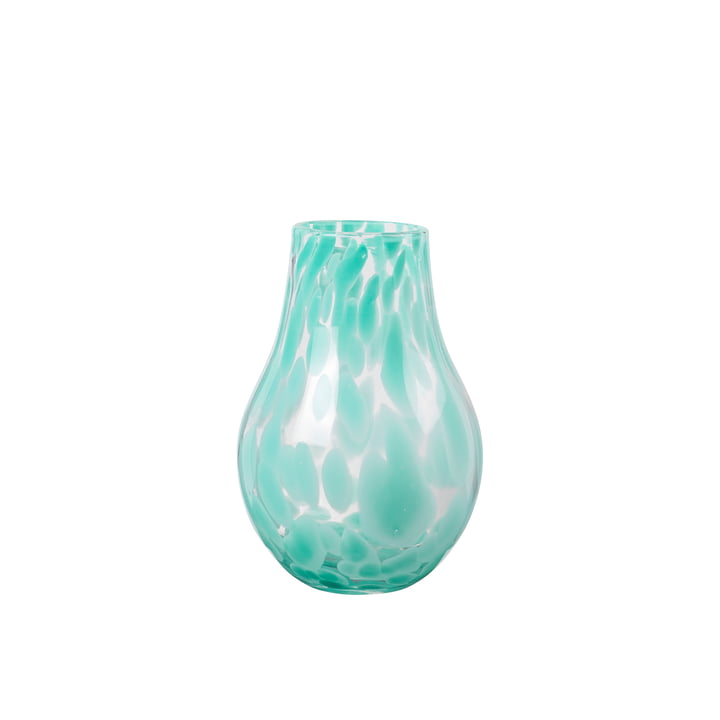 Ada Spot Vase, H 22,5 cm, light turquise de Broste Copenhagen