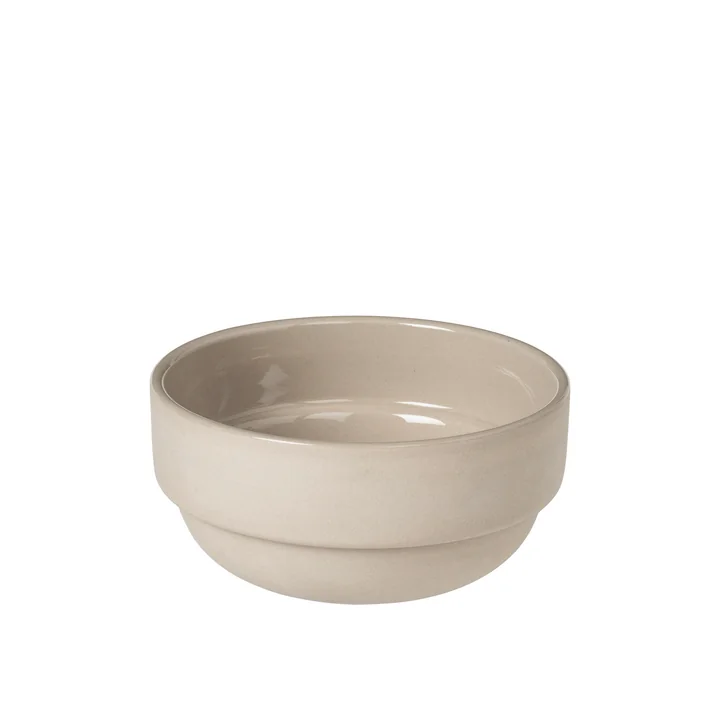 Nordic Bistro Coupe, Ø 15 x 7. 3 cm, beige de Broste Copenhagen