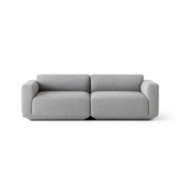 Develius Canapé, configuration A, gris (Hallingdal 130) de & Tradition