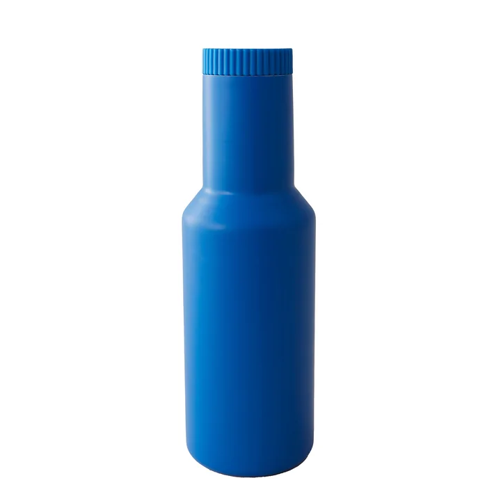 Tube Carafe isotherme, 1 l, bleu cobalt de Design Letters