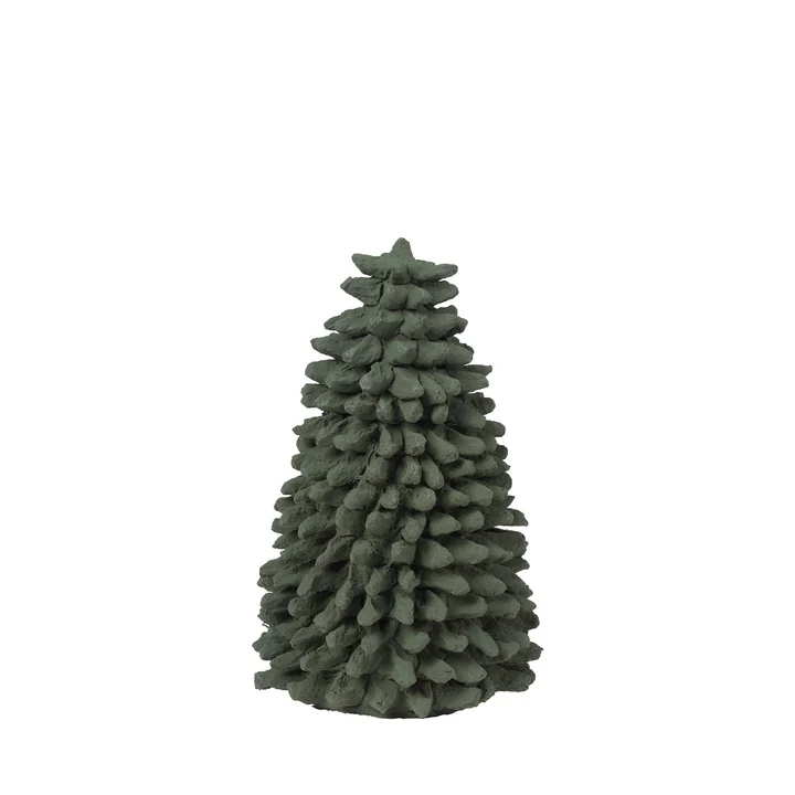 Broste Copenhagen - Pulp Sapin de décoration, H 21 cm, thym
