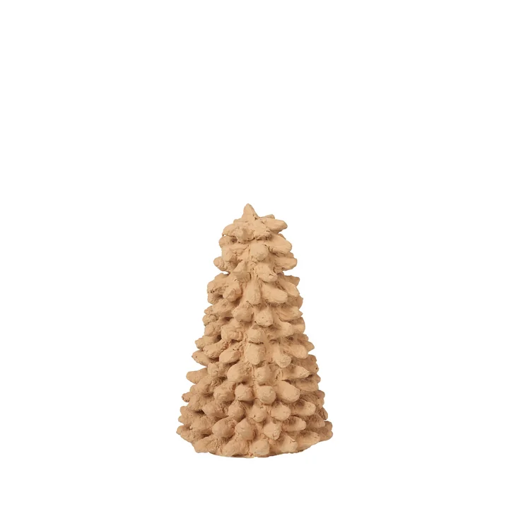 Pulp Sapin de décoration, H 16 cm, brun de Broste Copenhagen