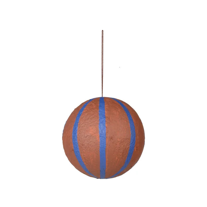Broste Copenhagen - Sphere Boule de Noël, Ø 12 cm, caramel brown